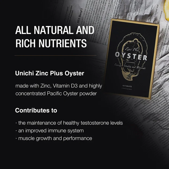Unichi Zinc Plus Oyster 60 Capsules
