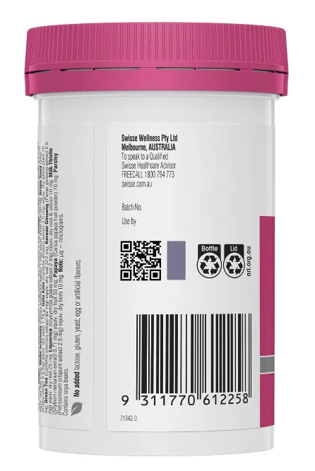 Swisse Womens Multivitamin 100 Tablets