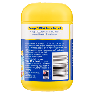 Nature's Way Kids Smart Vita Gummies Omega Fish Oil 60 Pastilles