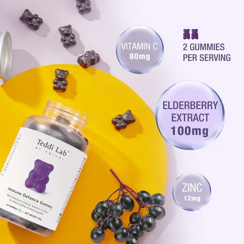 Unichi Rosa Prima Immune Defence 60 Gummies