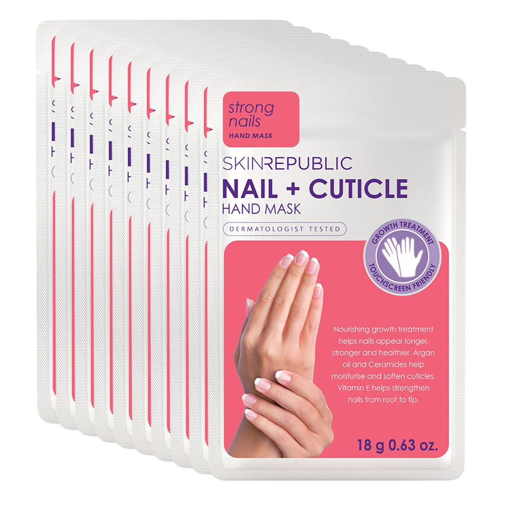 Skin Republic Nail + Cuticle Hand Mask 18g（10 Pack）