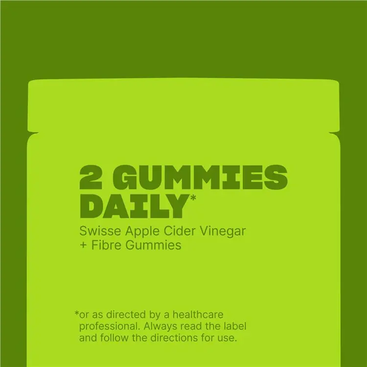 Swisse Apple Cider Vinegar & Fibre Gummies 45 Gummies