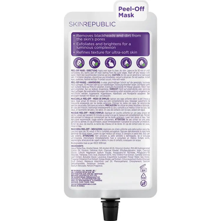 Skin Republic Charcoal Peel Off Mask 25ml