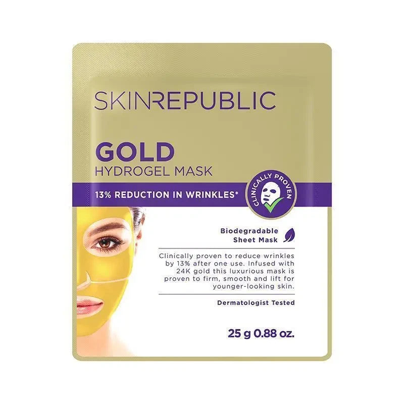 Skin Republic Gold Hydrogel Mask 25g （10 Pack）