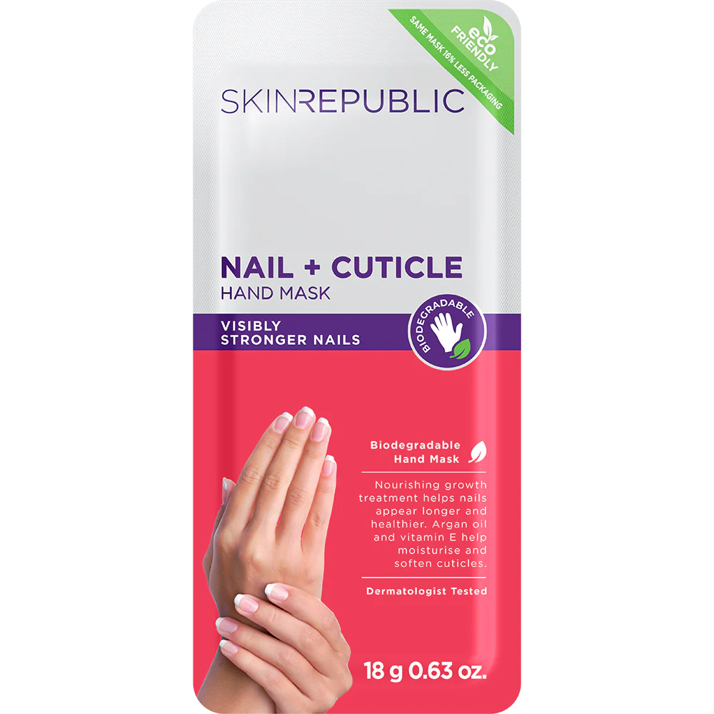 Skin Republic Nail + Cuticle Hand Mask 18g（10 Pack）