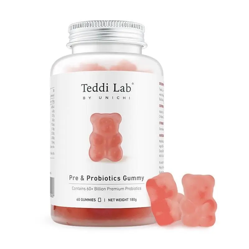 Unichi Rosa Prima Pre& Probiotics Gummy 60 Gummies