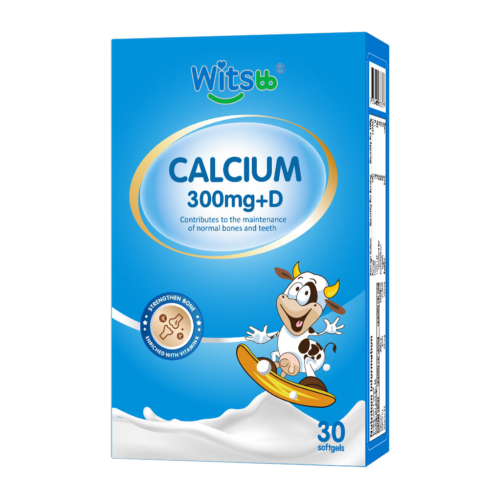 Witsbb Liquid Calcium 300mg 30 Soft Capsules