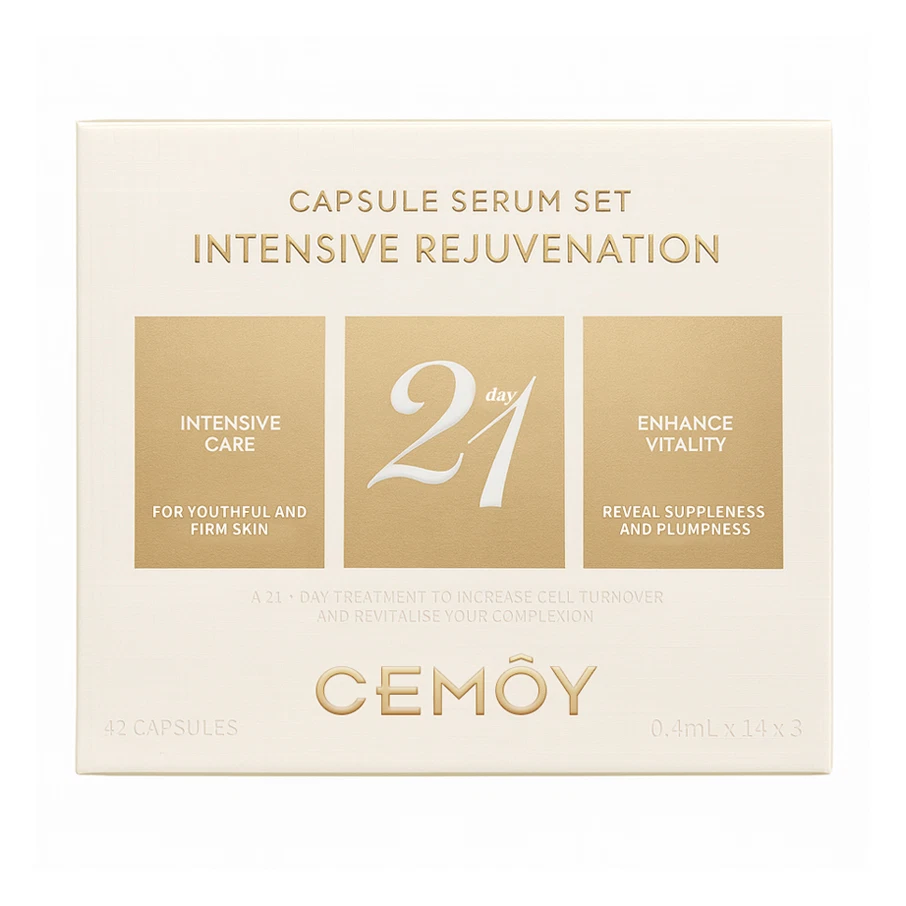 Cemoy 21 Day Intensive Rejuvenation Capsule Serum Set 42 Capsules