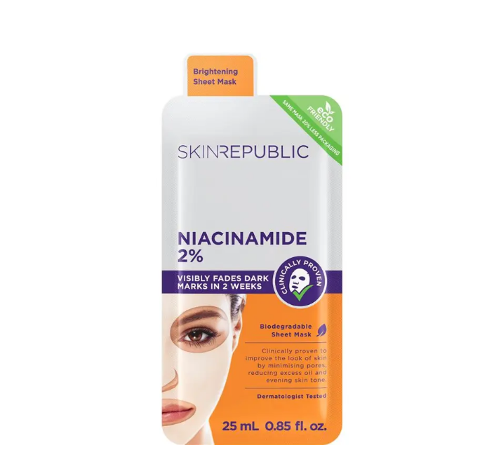 Skin Republic Niacinamide Sheet Mask 25ml (10 Pack)