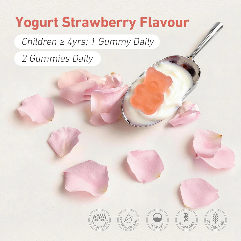 Unichi Rosa Prima Pre& Probiotics Gummy 60 Gummies