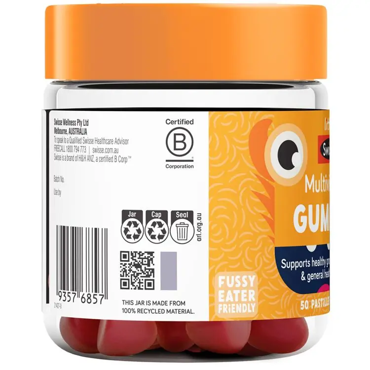 Little Swisse Multivitamin Gummies 50 Gummies