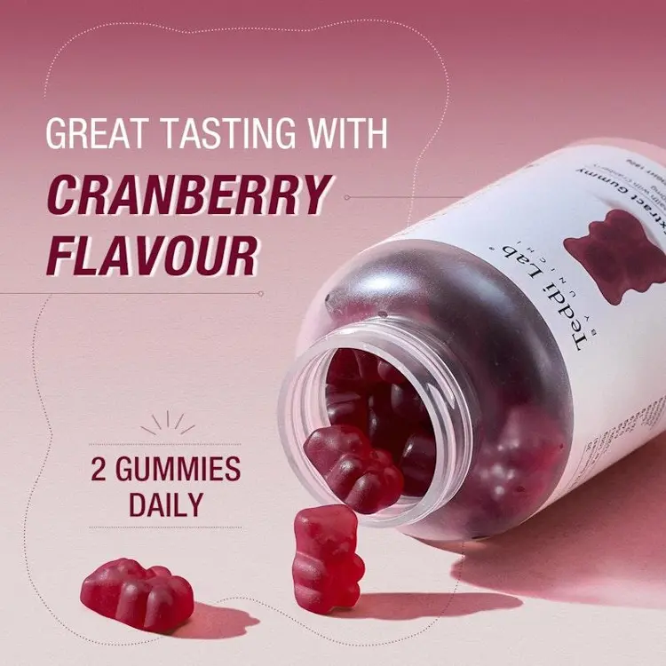 Unichi Cranberry Extract Gummy 60 Gummies