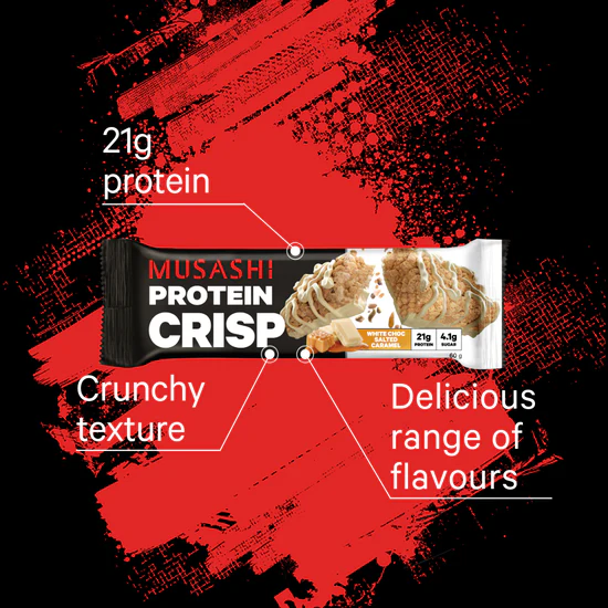 Musashi Protein Crisp-Choc Brownie 60g*12