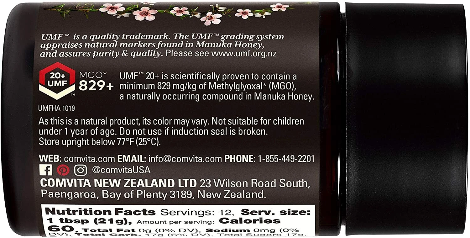 Comvita UMF 20+ Manuka Honey 250g