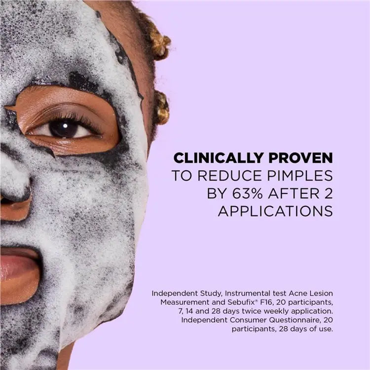 Skin Republic Bubble Purifying Charcoal Face Mask 20ml