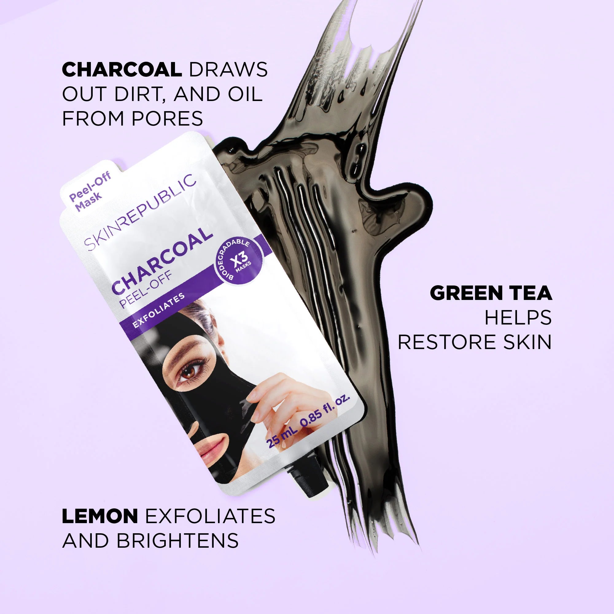 Skin Republic Charcoal Peel Off Mask 25ml