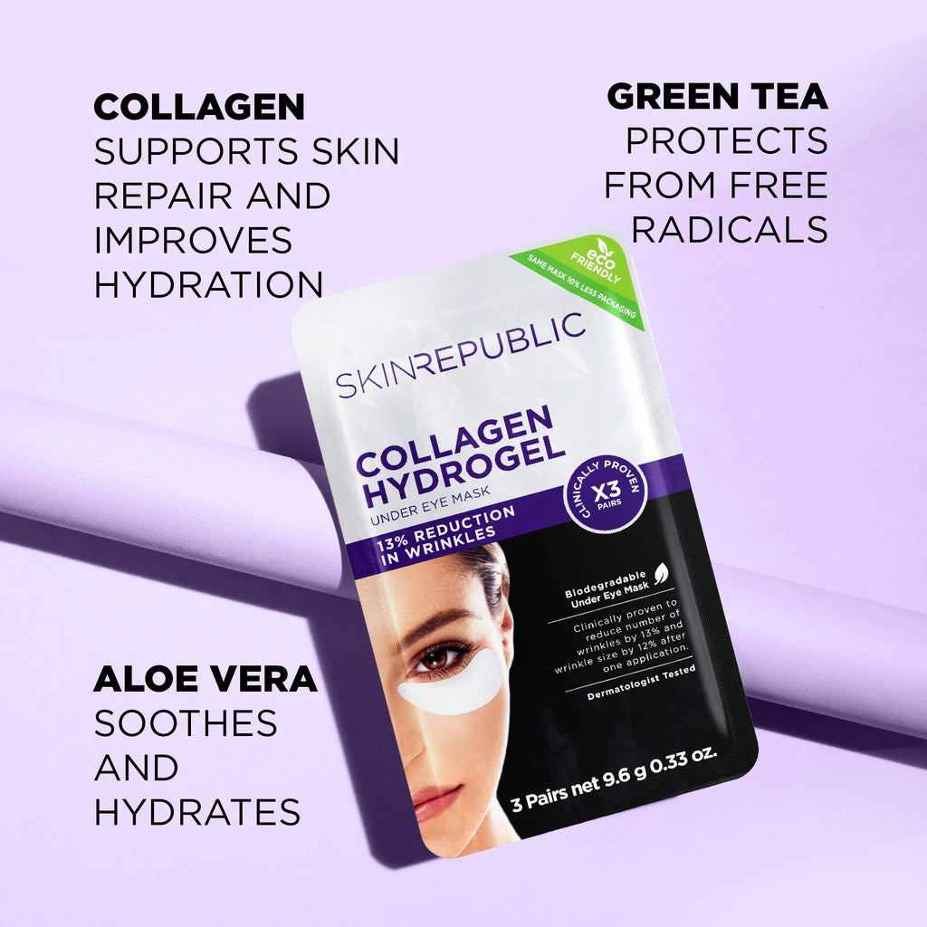Skin Republic Collagen Under Eye Mask 3 Pairs