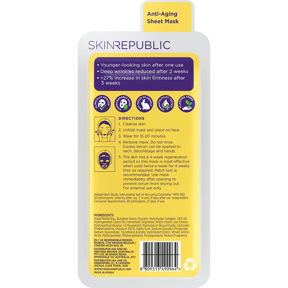 Skin Republic Collagen Infusion Face Mask 25ml