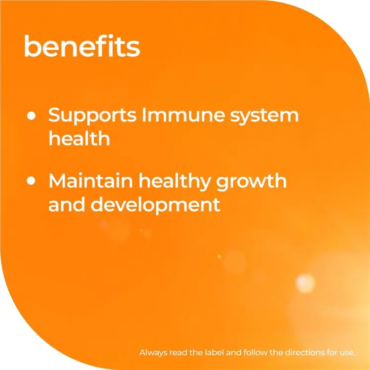 Nature's Way Kids Smart Vita Gummies Vitamin C + Zinc 60 Pastilles