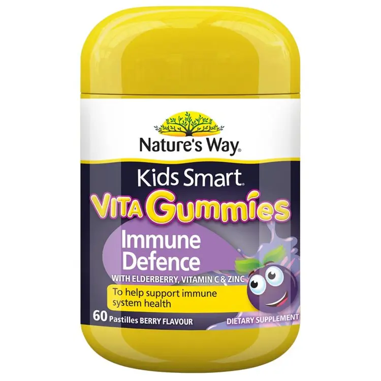 Nature's Way Kids Smart Vita Gummies Immune Defence 60 Pastilles