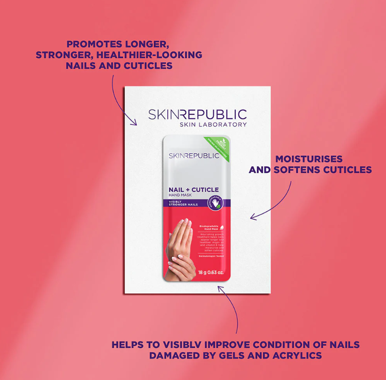 Skin Republic Nail + Cuticle Hand Mask 18g