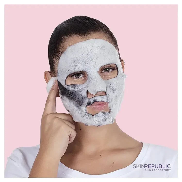 Skin Republic Bubble Purifying Charcoal Face Mask 20ml（10 Pack）