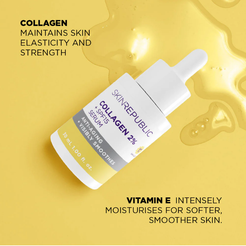 Skin Republic Collagen 2% + SPF 15 Serum 30ml
