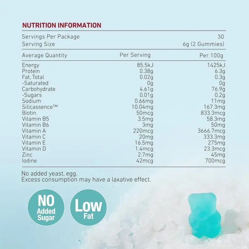 Unichi Hair Boost Gummy Pro 60 Gummies