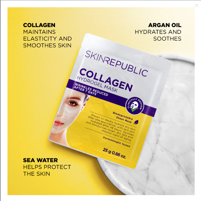 Skin Republic Collagen Hydrogel Face Mask 25g