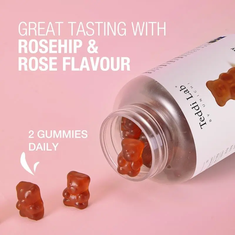 Unichi Rosa Prima Rose Collagen 60 Gummies