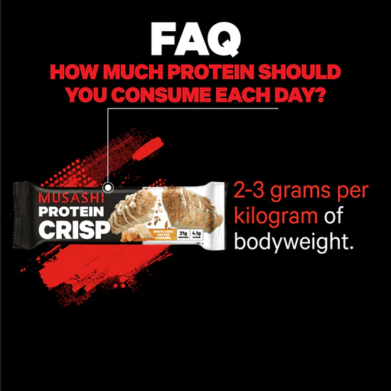 Musashi Protein Crisp-White Choc Cookies & Cream 60g*12