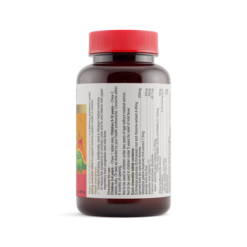 Herbs of Gold Children's Immune Care 60 Chewable Tablets