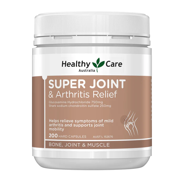 Healthy Care Super Joint & Arthritis Relief 200 Capsules