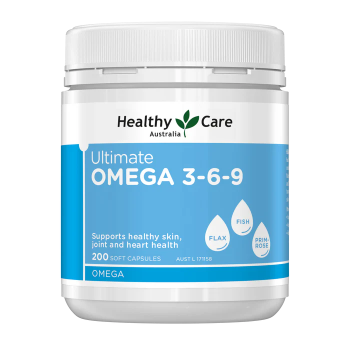 Healthy Care Ultimate Omega 3-6-9 200 Capsules