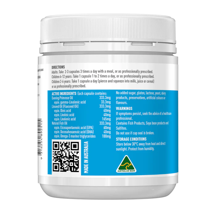 Healthy Care Ultimate Omega 3-6-9 200 Capsules