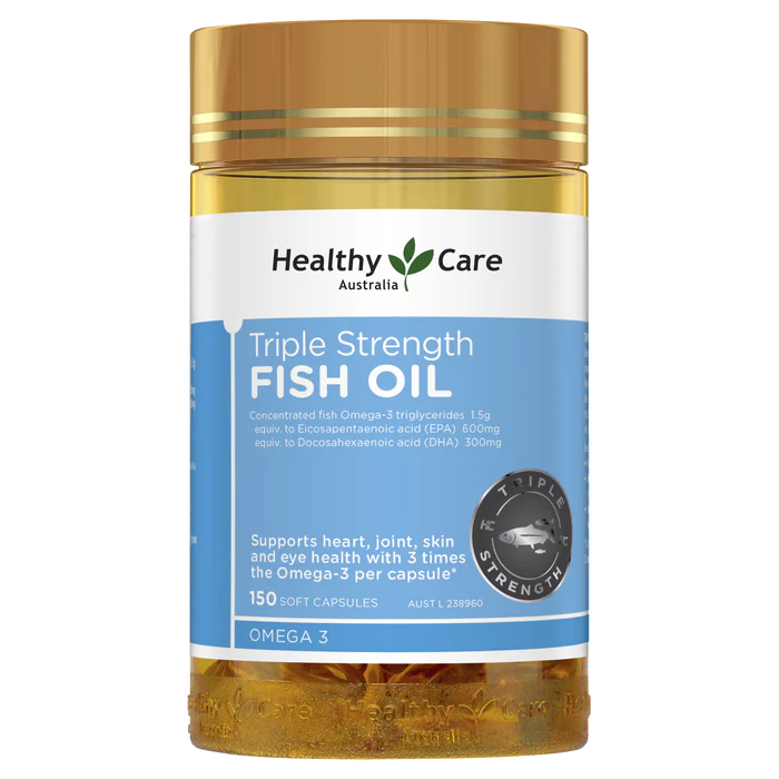 Healthy Care Triple Strength Fish Oil 150 Capsules