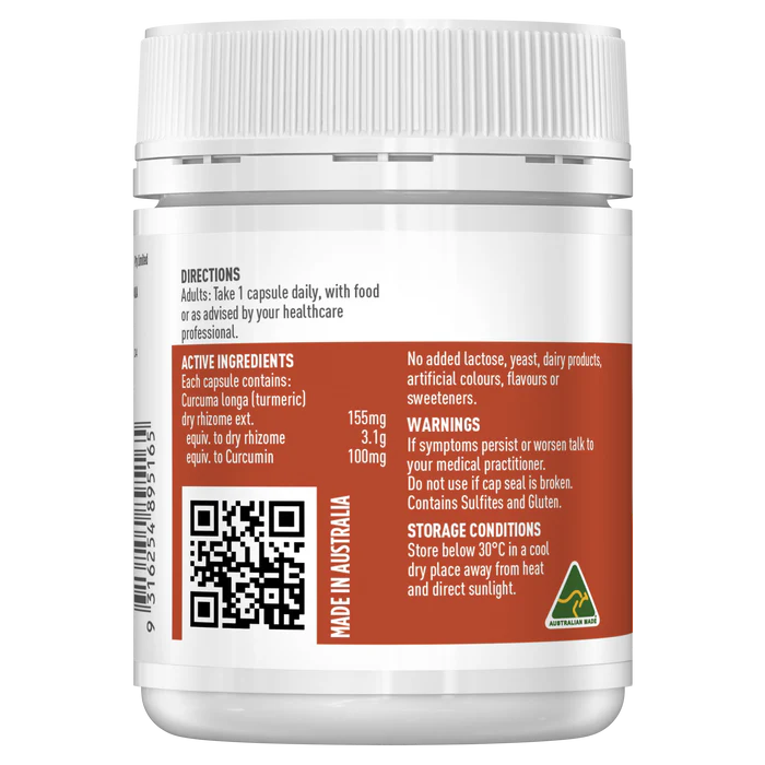 Healthy Care Super Strength Bio Turmeric 3100mg 100 Capsules