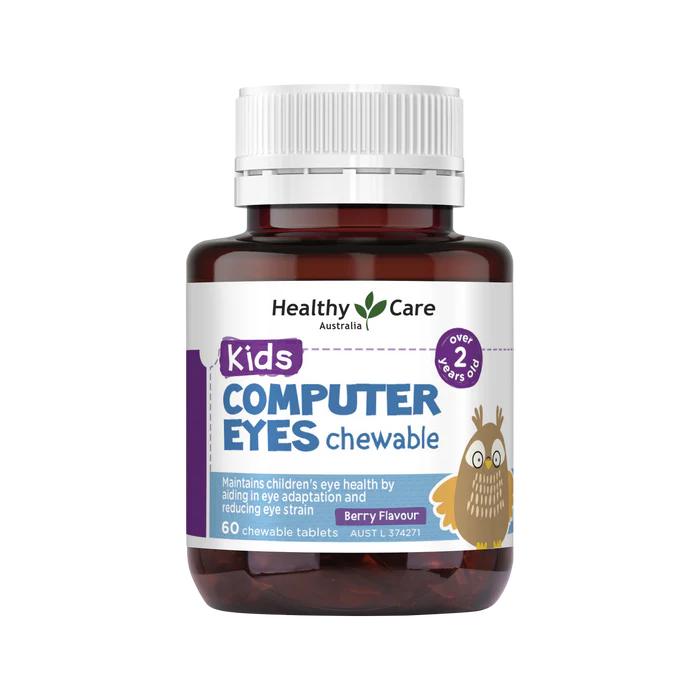 Healthy Care Kids Computer Eyes 60 Chewable Tablets
