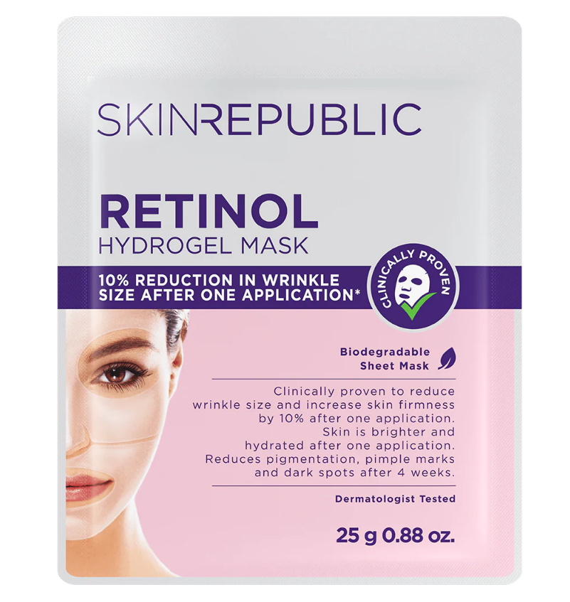 Skin Republic Retinol Hydrogel Mask 25g (10 Pack)