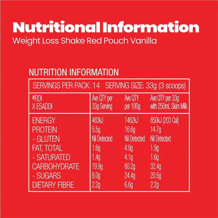 FatBlaster Weight Loss Shake Vanilla 465g