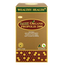 Wealthy Health Dark Organic Propolis 2000 365 Capsules