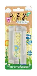 Jack N' Jill Buzzy Brush Replacement Heads - 2 Pack