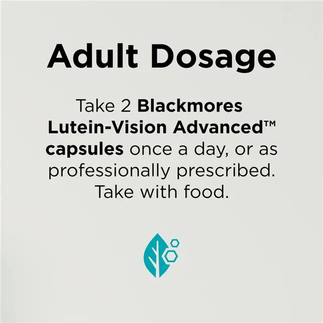 Blackmores Lutein Vision Advanced 60 Caps