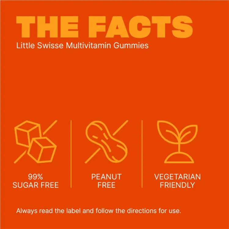 Little Swisse Multivitamin Gummies 50 Gummies