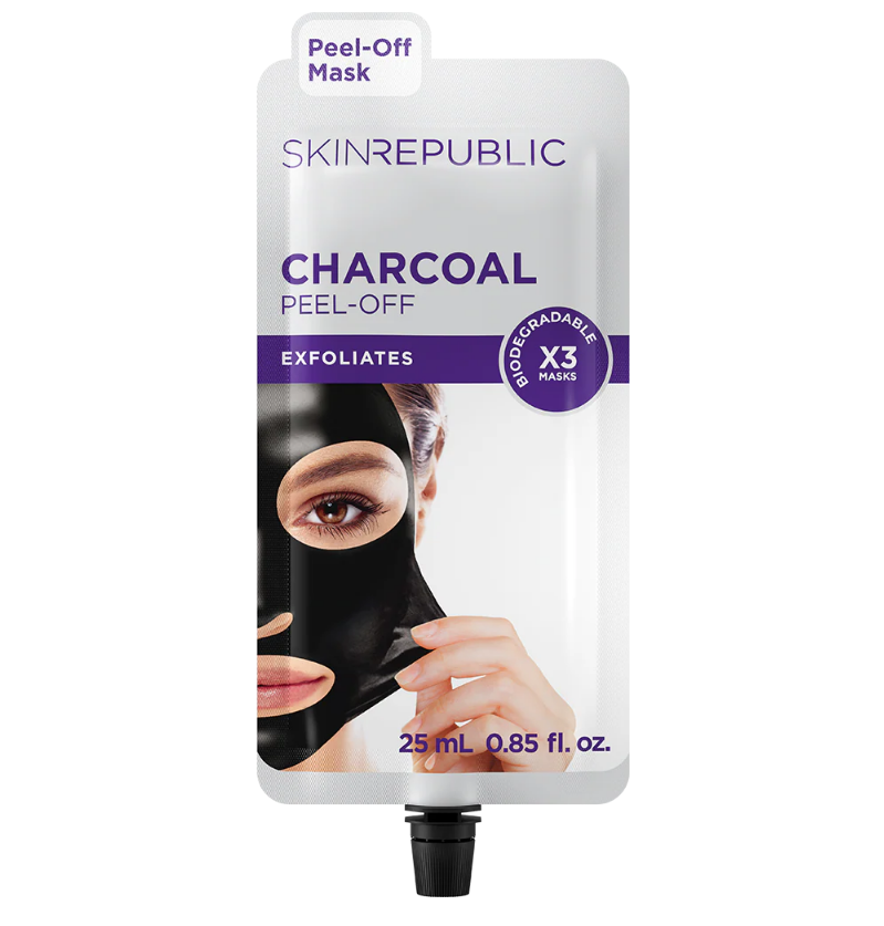 Skin Republic Charcoal Peel Off Mask 25ml（10 Pack）