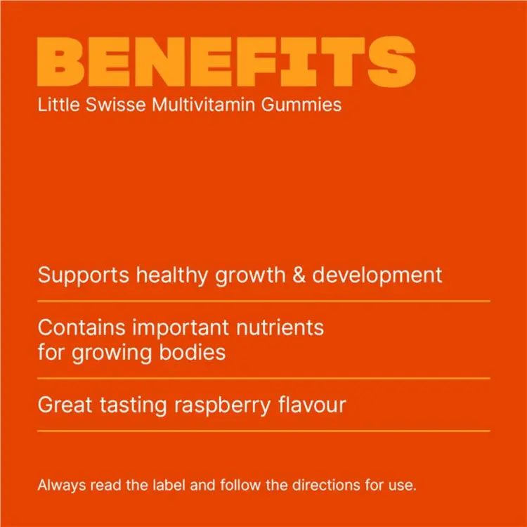 Little Swisse Multivitamin Gummies 50 Gummies