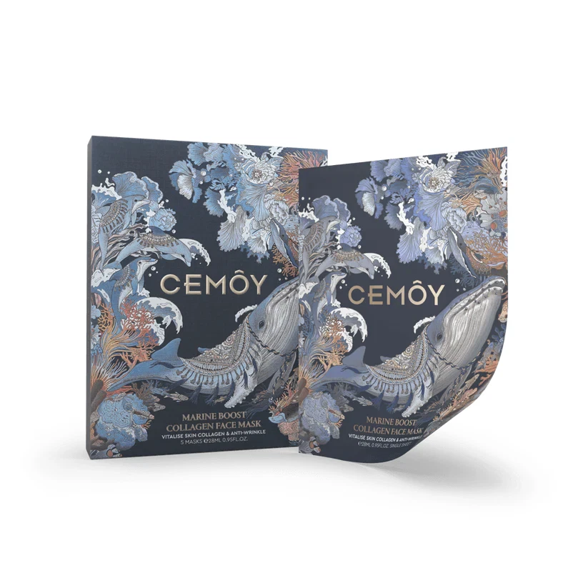 CEMOY Marine Boost Collagen Face Mask 5 Sheets
