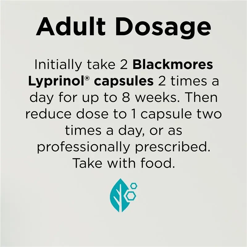 Blackmores Lyprinol 100 Capsules