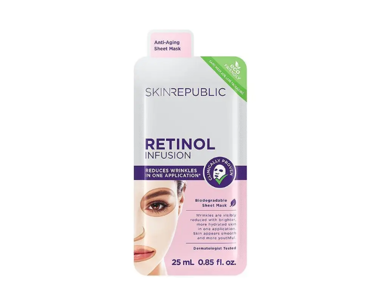 Skin Republic Retinol Infusion Face Mask 25ml (10 Pack)