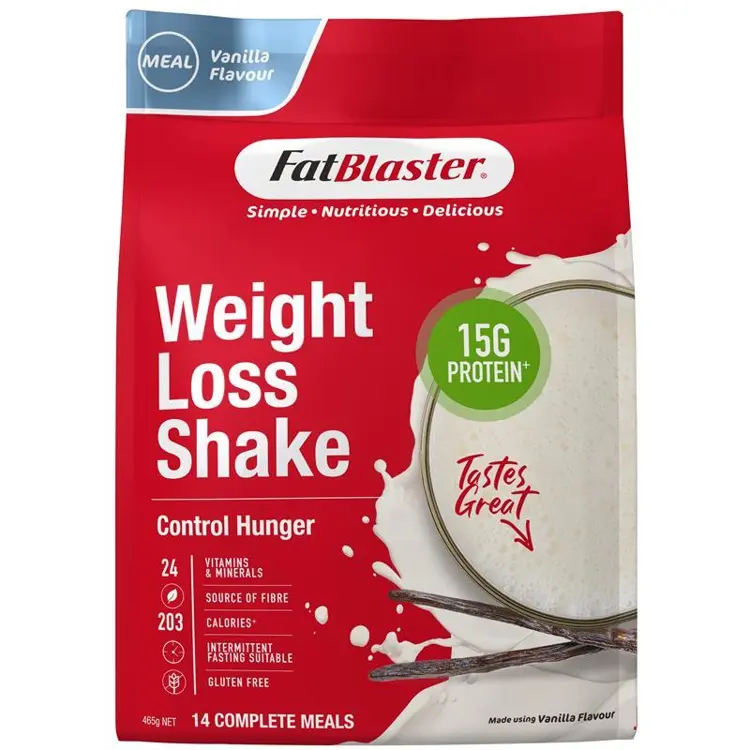 FatBlaster Weight Loss Shake Vanilla 465g